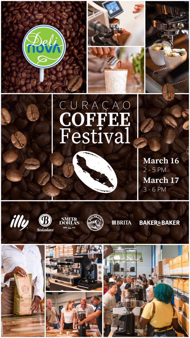 Curacao Coffee Festival Invitation